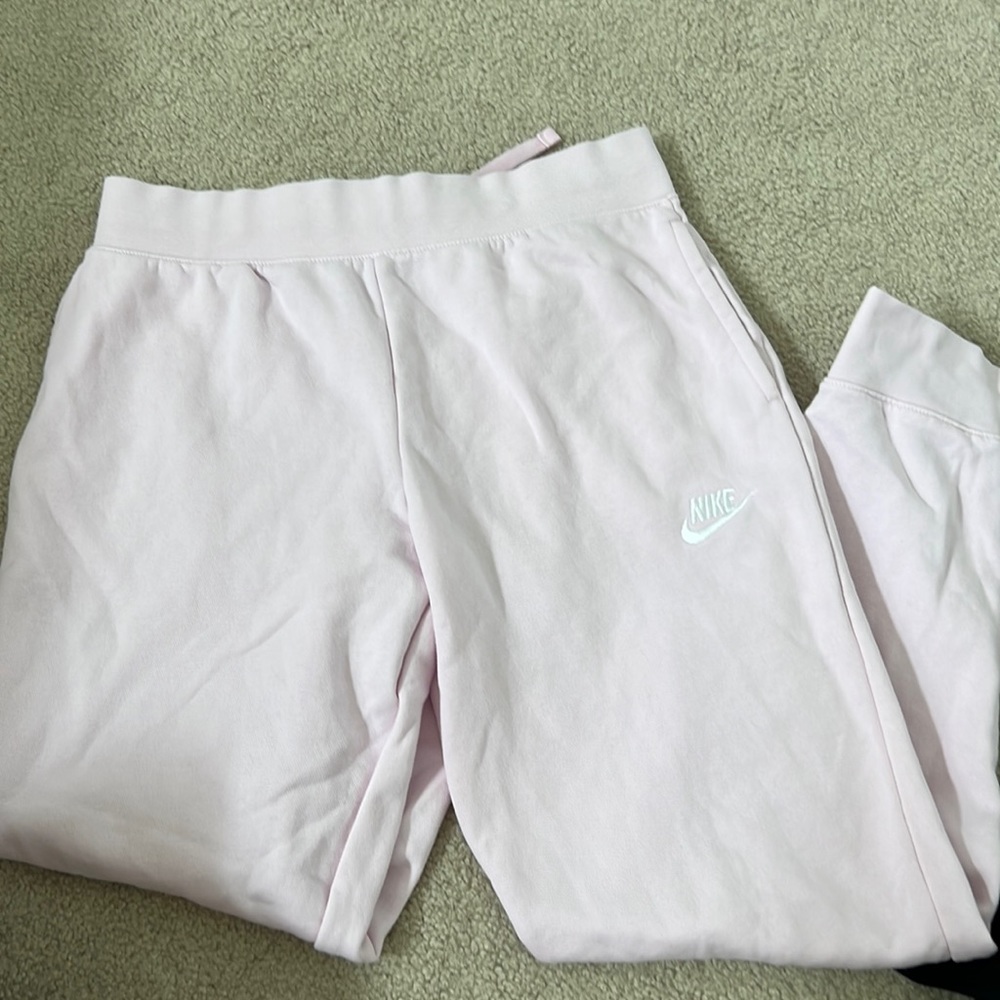 Pink Nike sweatpants